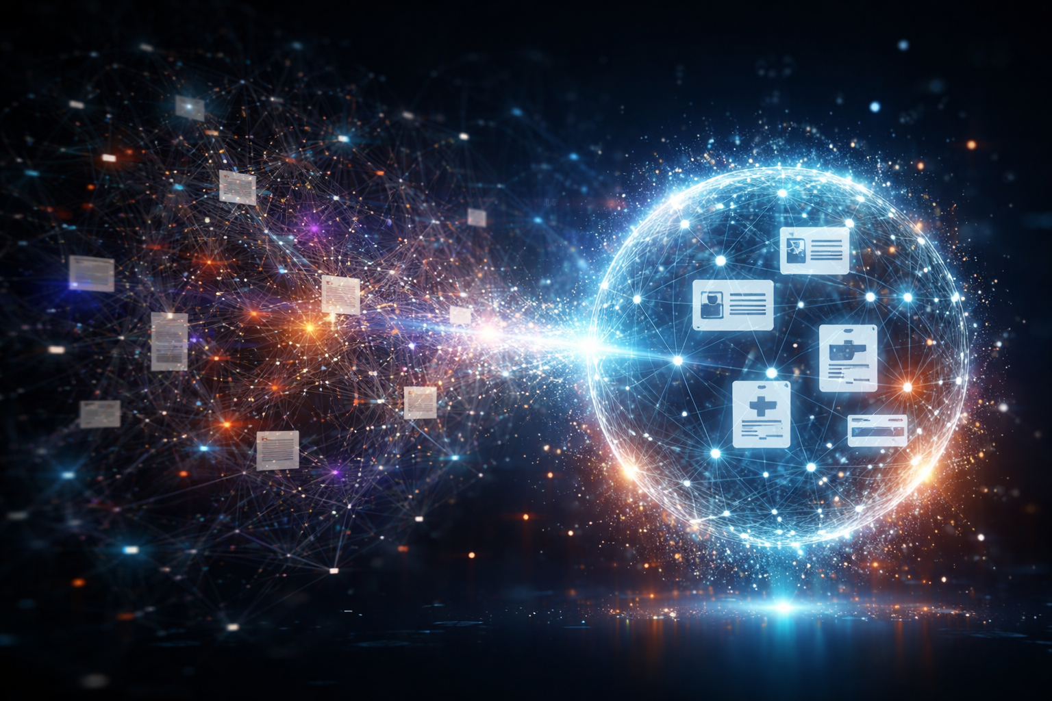 Dashboard showing analysis of data exfiltrated by ransomware groups like LockBit and ALPHV